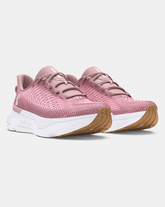 Women's UA Infinite Pro Running Shoes in Pink image number 3